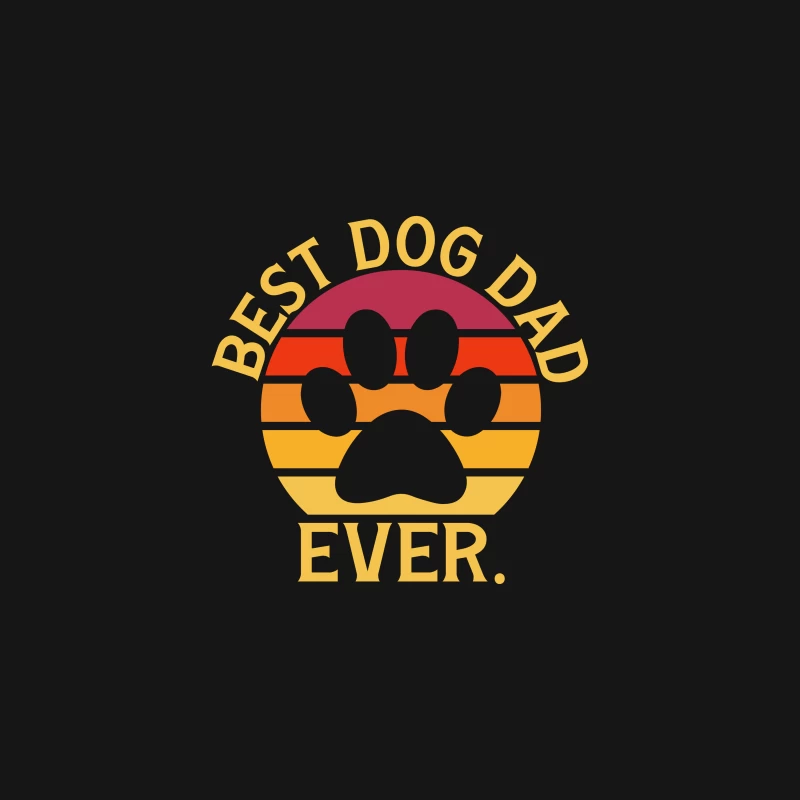 Best Dog Dad Ever Desk Mat