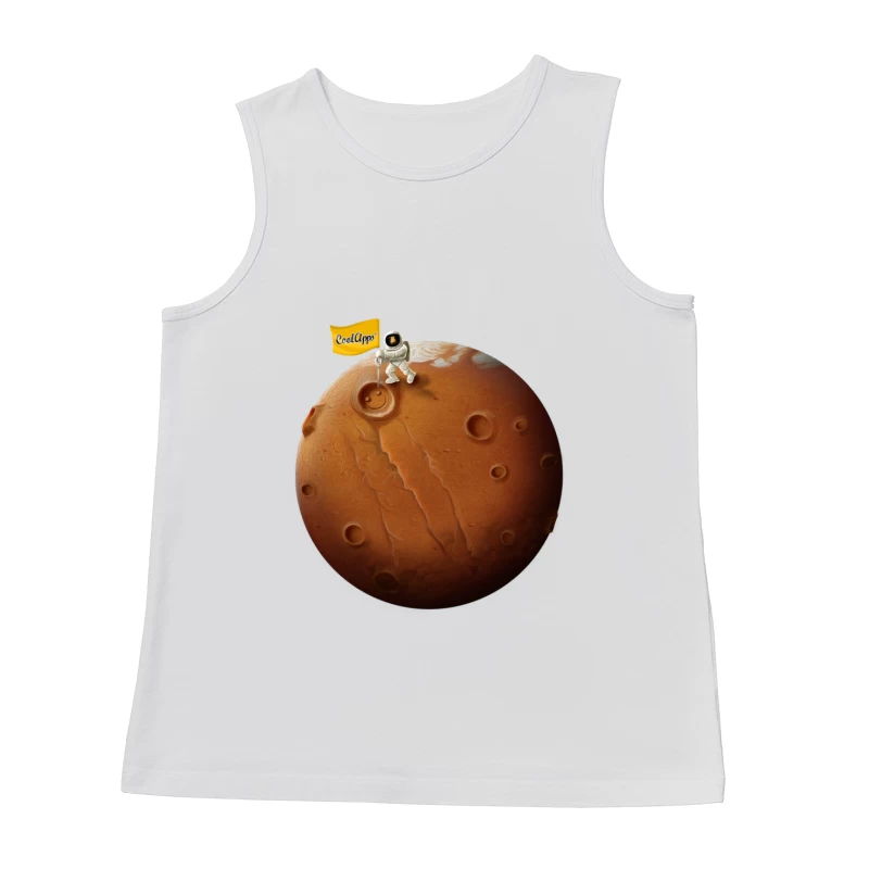 Astronauten auf dem roten Planeten Herren Tanktops