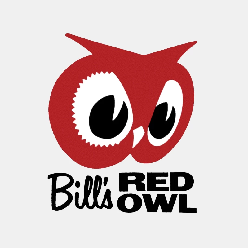 Bill's Red Owl Vintage Restaurant Logo Male Tank Top