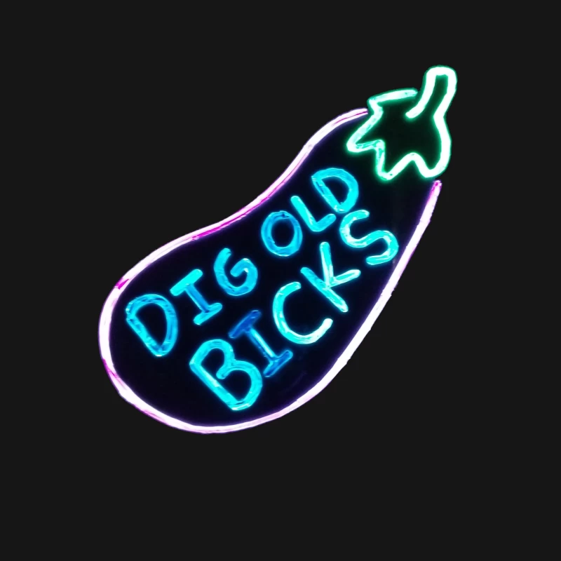 Dig Old Bicks Retro Male T-Shirt