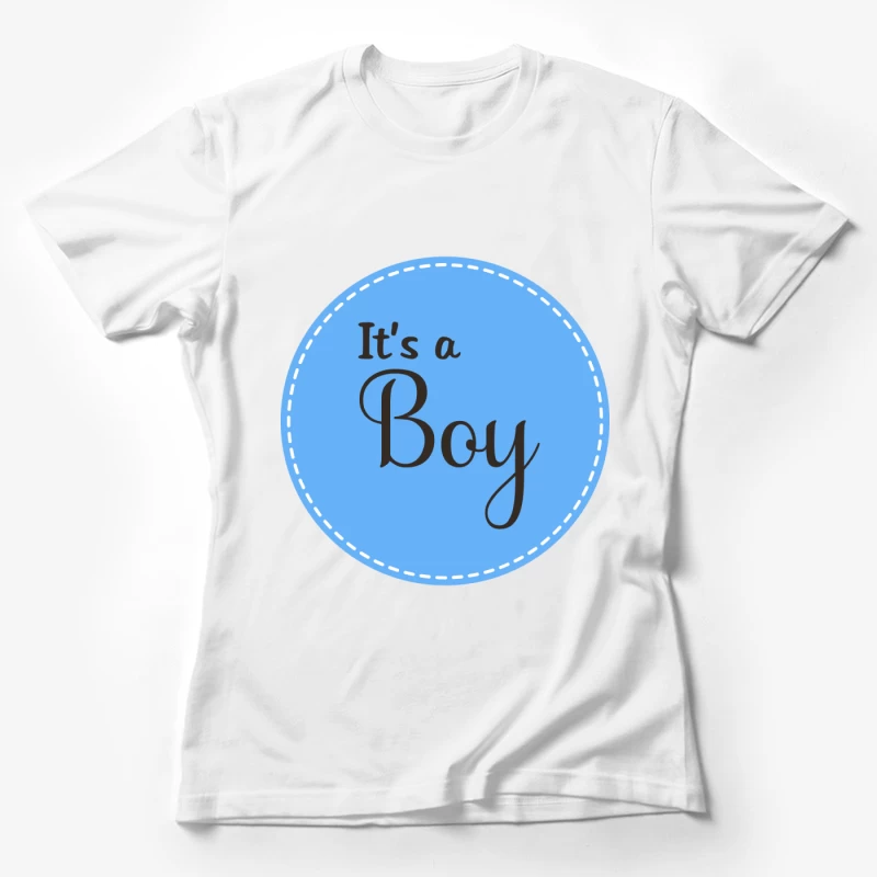 Annoncer la naissance d'un garçon Femme T-Shirt