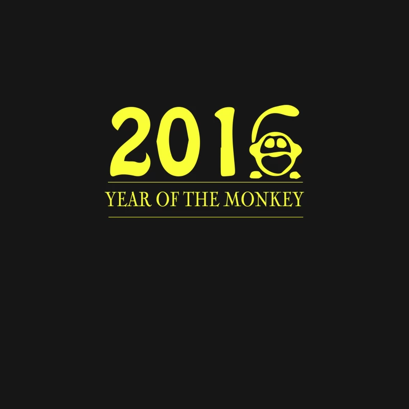 2016 Year Of The Monkey Desk Mat