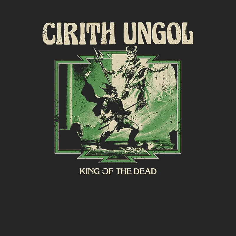 Cirith Ungol King Of The Dead Female Pullover Sweatshirt