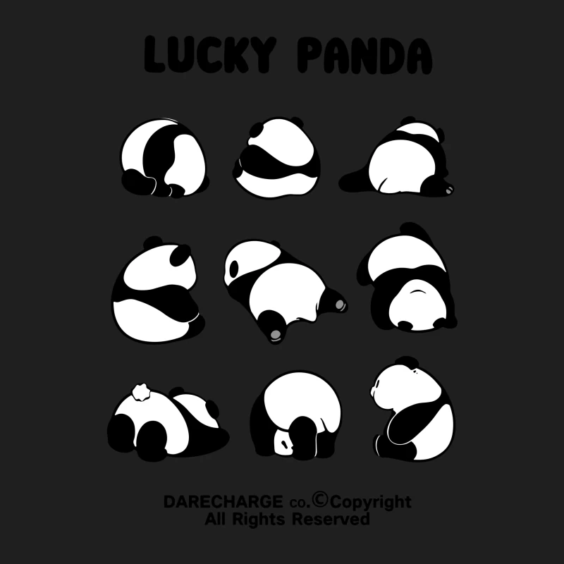 Süße Pandabär-Gesichter Herren Tanktops