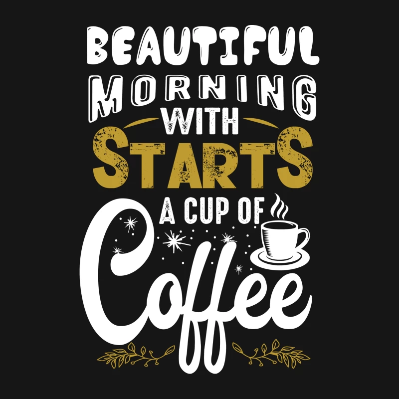 Commencez votre matinée avec du café Homme Manches Longues T-Shirt