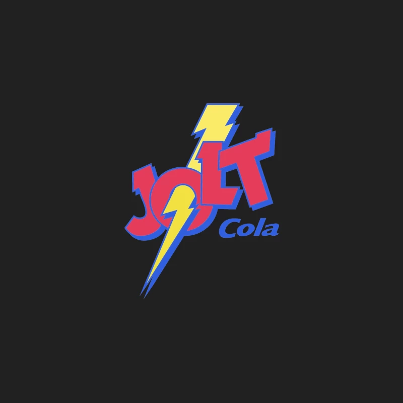 Retro Jolt Cola Energy Drink Logo with Lightning Bolt Design Bucket Hat