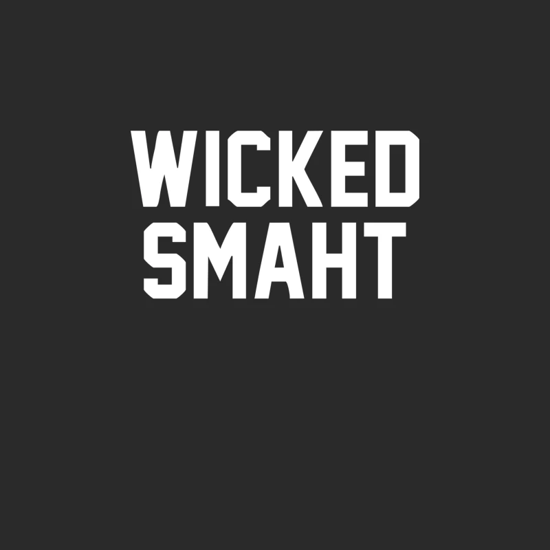 Wicked Smaht Funny Baseball Cap