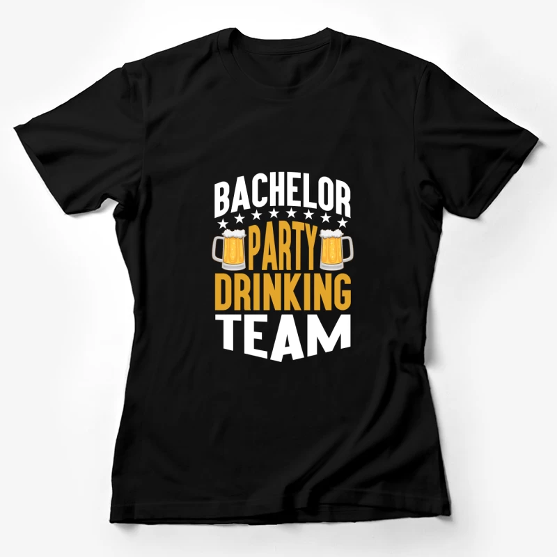 Junggesellenabschied Trinkteam Design Damen T-Shirt
