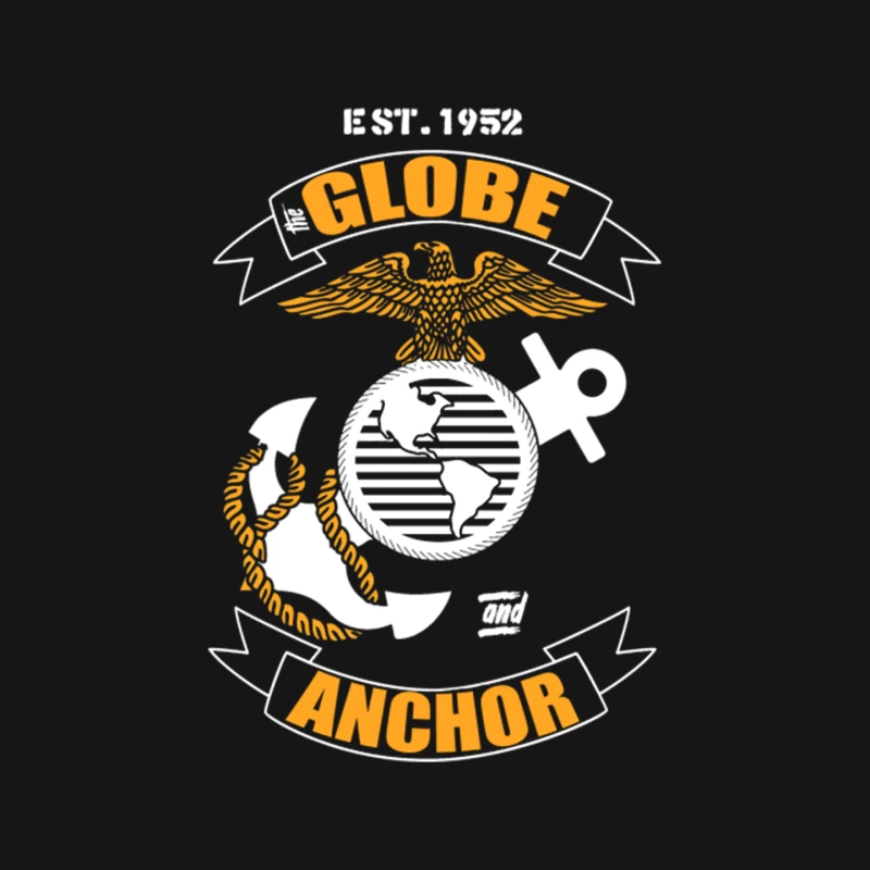 Globe and Anchor: Marine Corps Emblem Mouse Pad