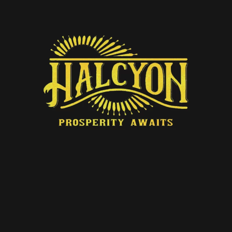 Halcyon Colony Logo Male Long Sleeve T-Shirt