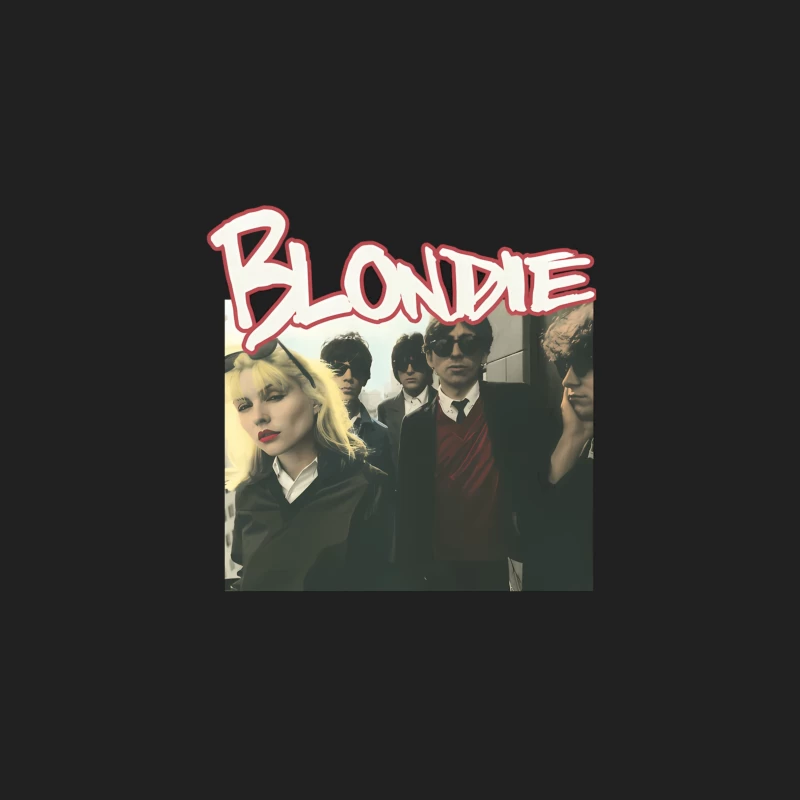 Vintage Blondie Band Album Cover from the 1970s New Wave Era Bucket Hat