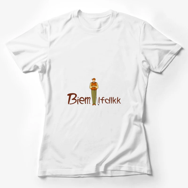 Logo de joueur de golf Femme T-Shirt
