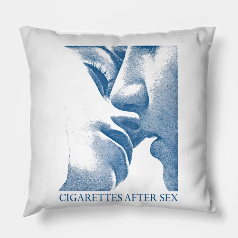 Cigarettes After Sex Retro Throw Pillow