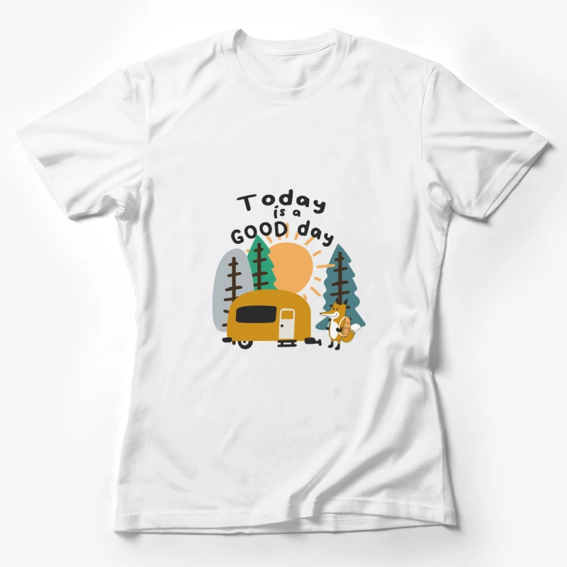 Heute ist ein guter Tag im Wald Damen T-Shirt