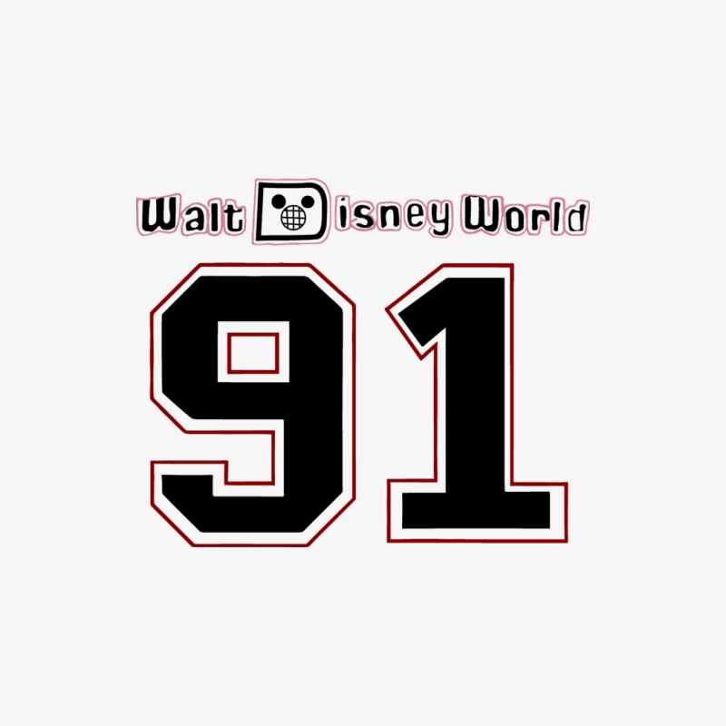 Conception Walt Disney World 91 Femme Manches Longues T-Shirt