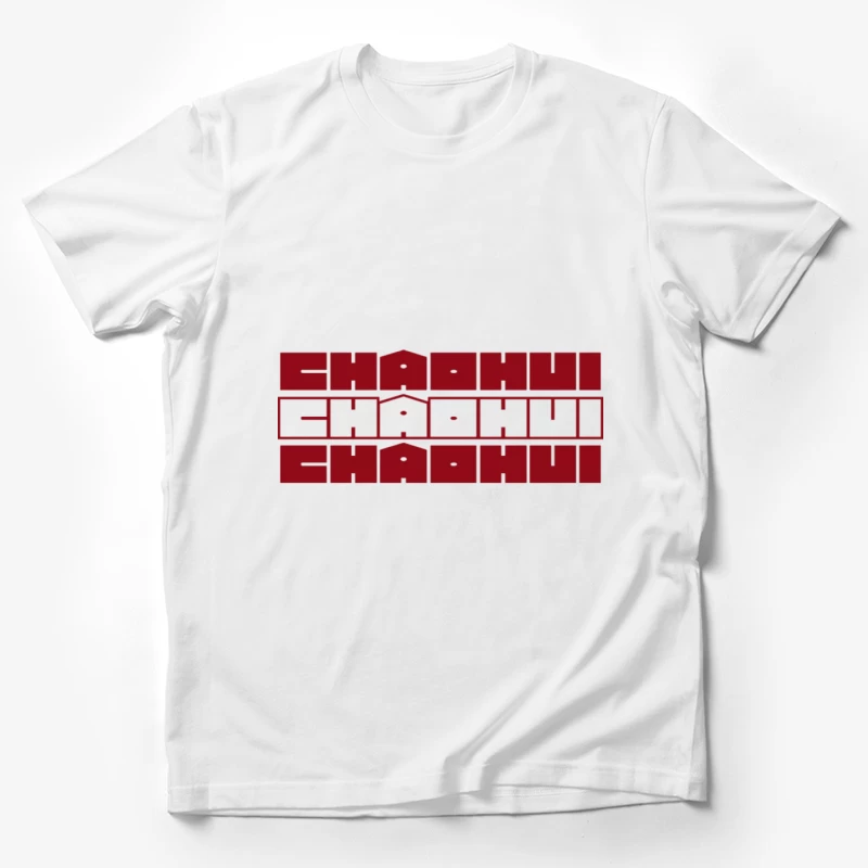 Modernes Chaohui Logo Design Herren T-Shirt