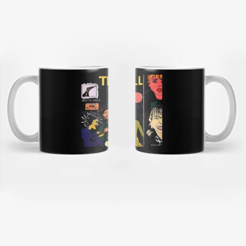 The Fall's "Grotesque" Post-Punk Album Cover Illustration Coffee Mug