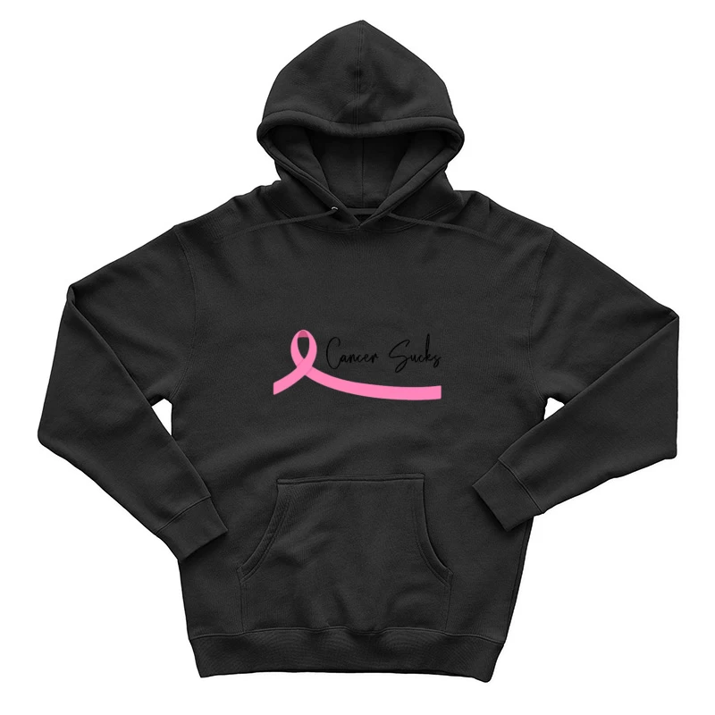 Ruban rose contre le cancer Homme Sweat à capuche