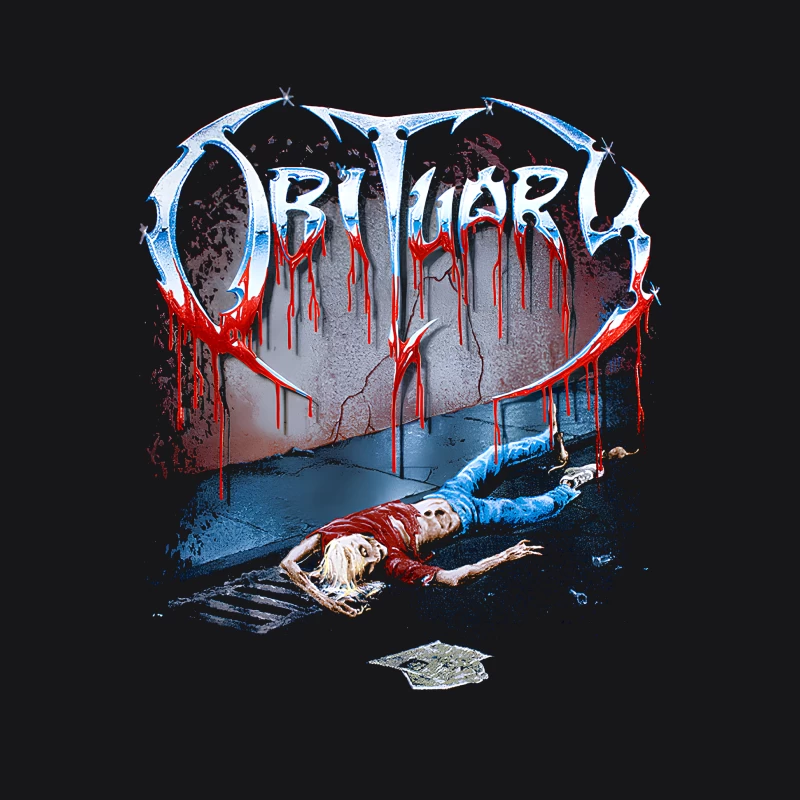 Obituary Slowly We Rot 2 Male Pullover Hoodie