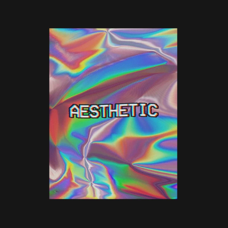 Aesthetic Glitch † SeapunkVaporwave VHS Ocean Design Mouse Pad