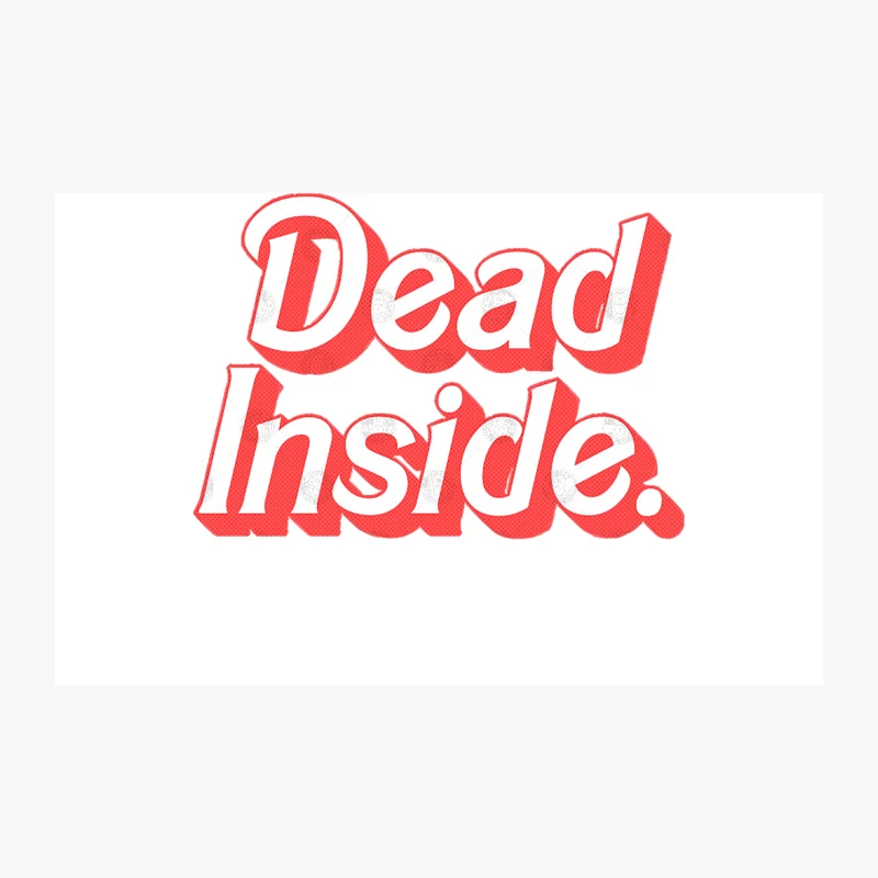 Dead Inside  Barbie Parody Travel Mug