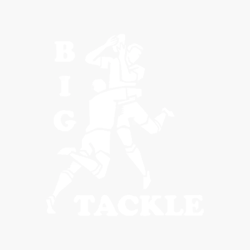 Rugby Big Tackle Cotton Tote Bag