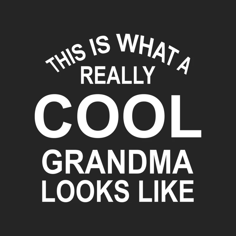 This Is What A Cool Grandma Looks Like Female Pullover Sweatshirt