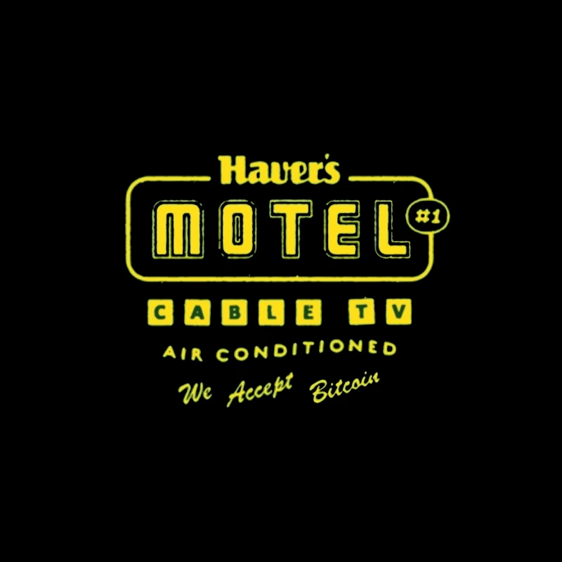 Cable Motel Throw Pillow