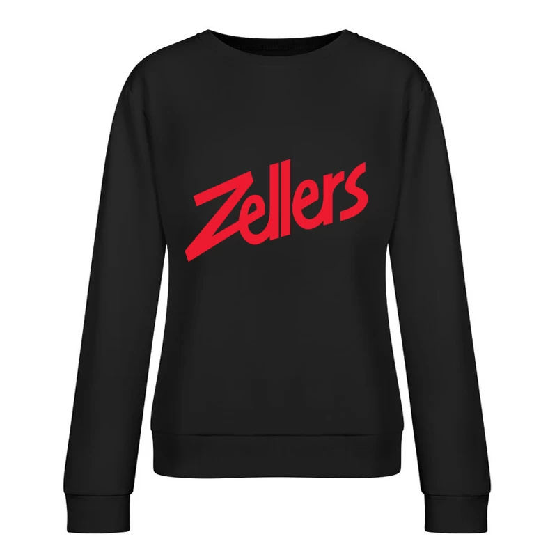 Zellers Department Stores Female Pullover Sweatshirt