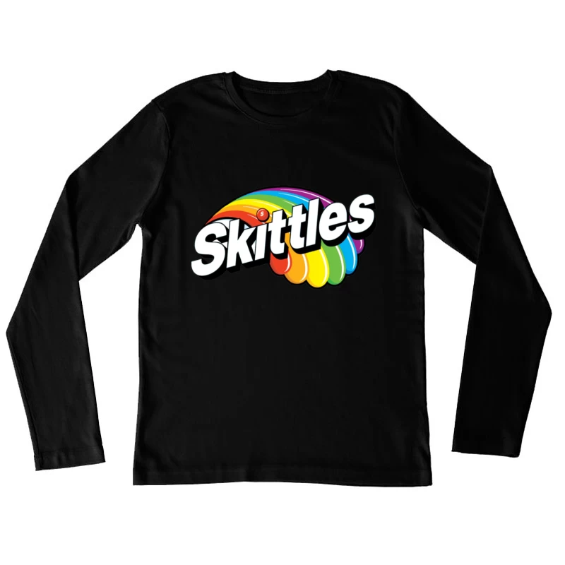 Skittles Logo Female Long Sleeve T-Shirt
