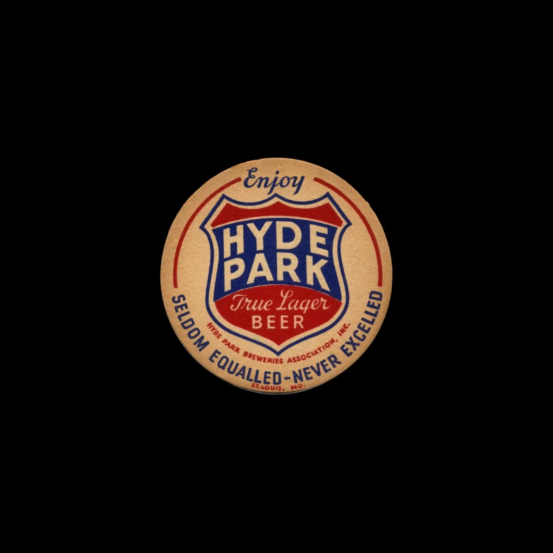 Hyde Park Beer #2 Desk Mat
