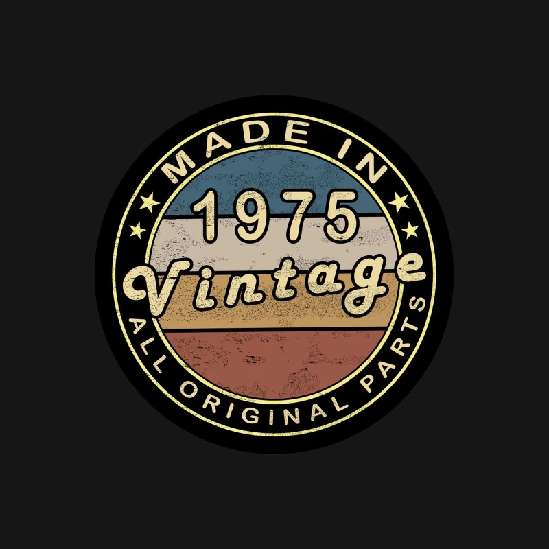 Vintage Design - Made in 1975 Damen T-Shirt