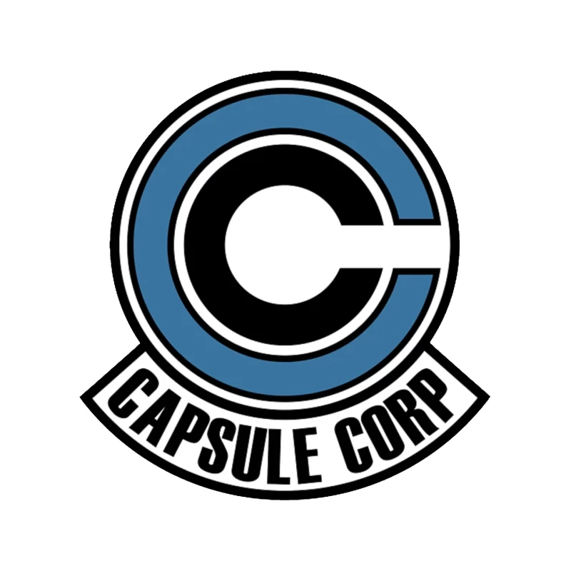 Capsule Corp Logo Mouse Pad