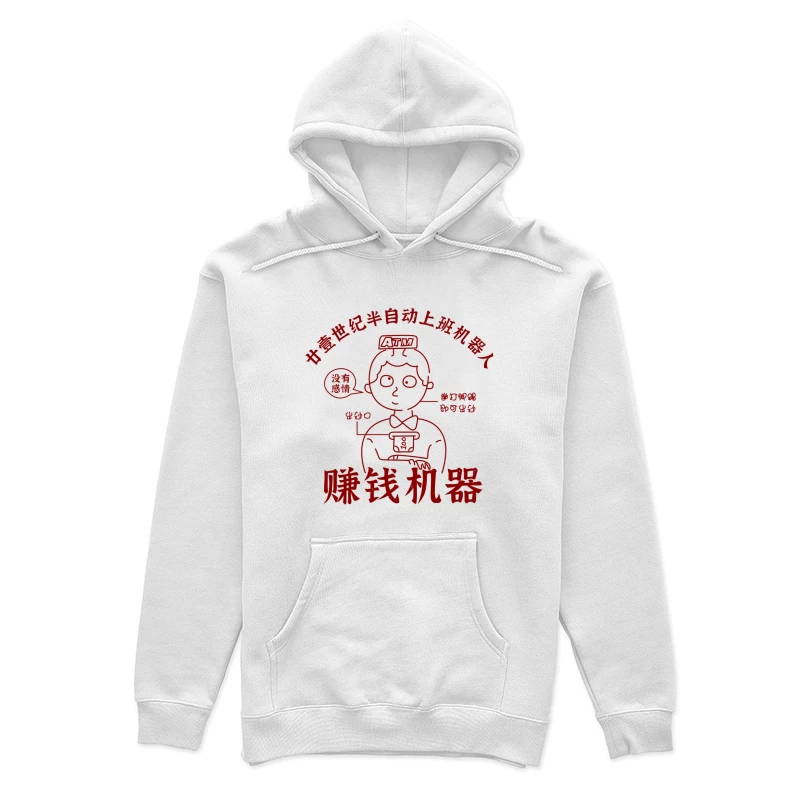 Roboter mit Emotionen: Automatischer Geldverdiener Damen Pullover Hoodie