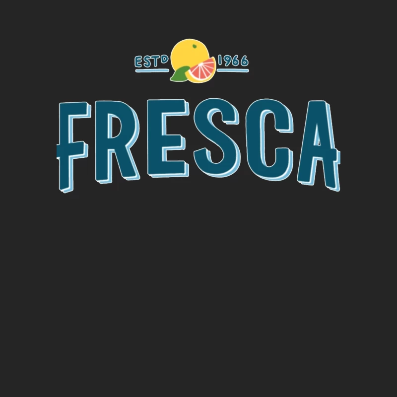 Vintage Fresca Soda Logo Design from 1966 Female Pullover Sweatshirt