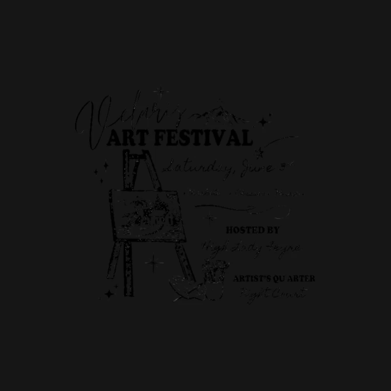 Affiche du Festival d'Art de Velaris Homme Manches Longues T-Shirt