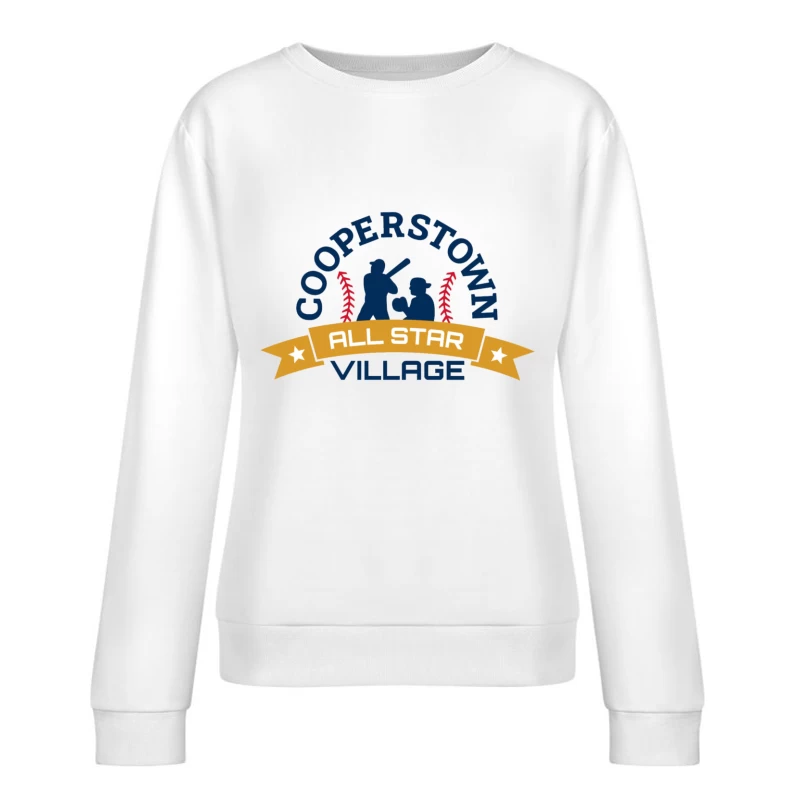 Cooperstown NY Coop New York Female Pullover Sweatshirt
