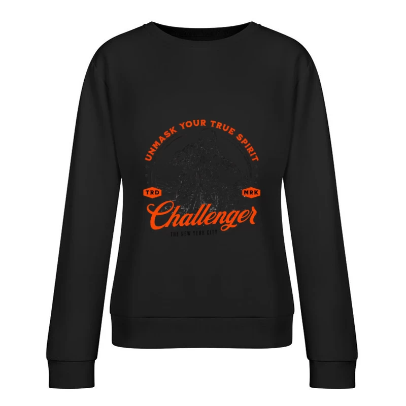 Motorrad-Abenteuer-Herausforderung Damen Pullover Sweatshirt