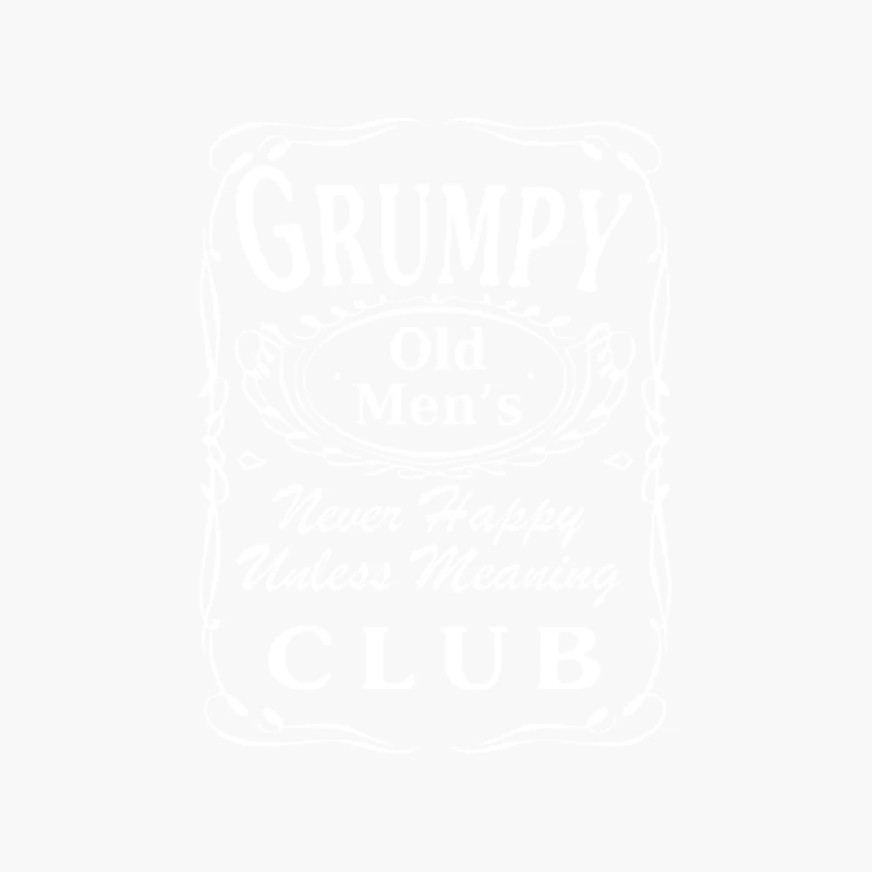 Grumpy Old Mens Cotton Tote Bag