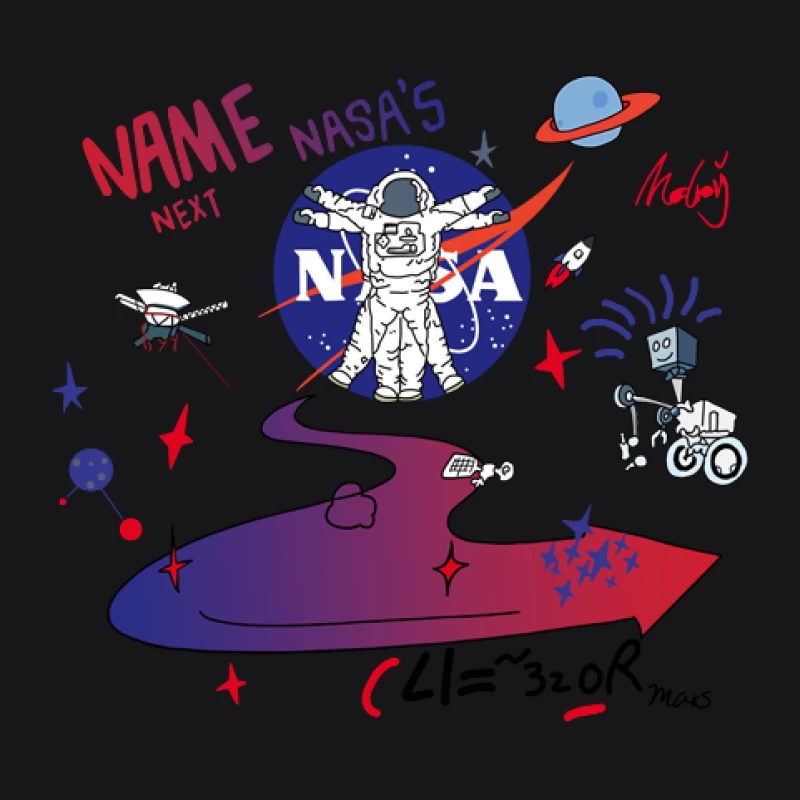 Entwerfe den nächsten NASA Rover Herren Pullover Hoodie