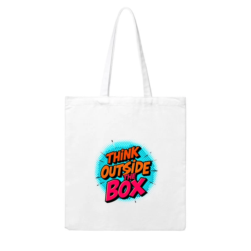 Creative Thinking Inspiration Cotton Tote Bag
