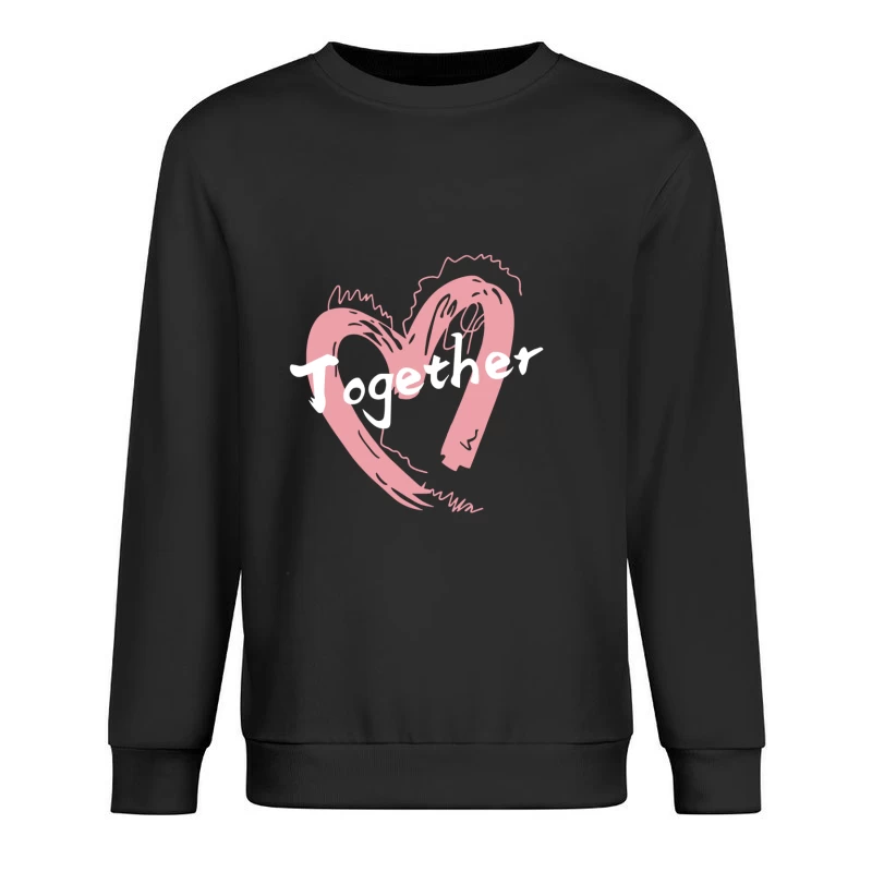Herzliche Verbindung Herren Pullover Sweatshirt