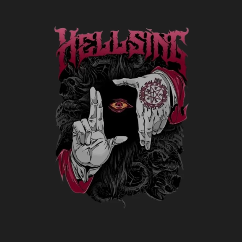 Höllische Gesten und Symbolik Herren Tanktops