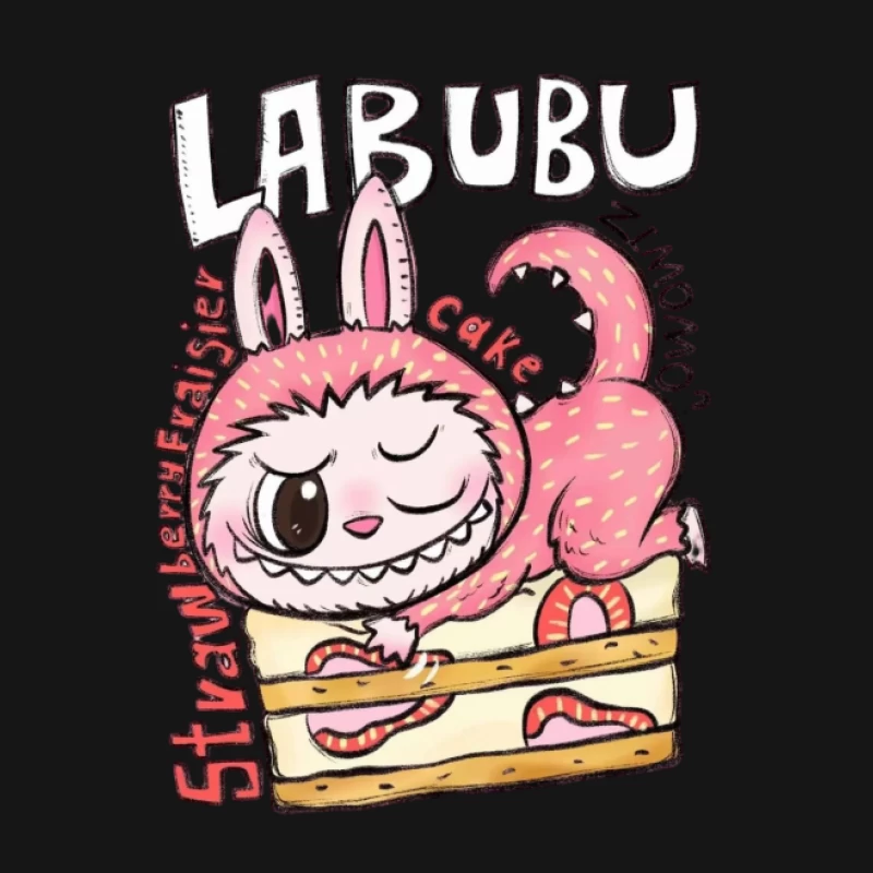 Labubu-Kuchenleckerei Damen T-Shirt