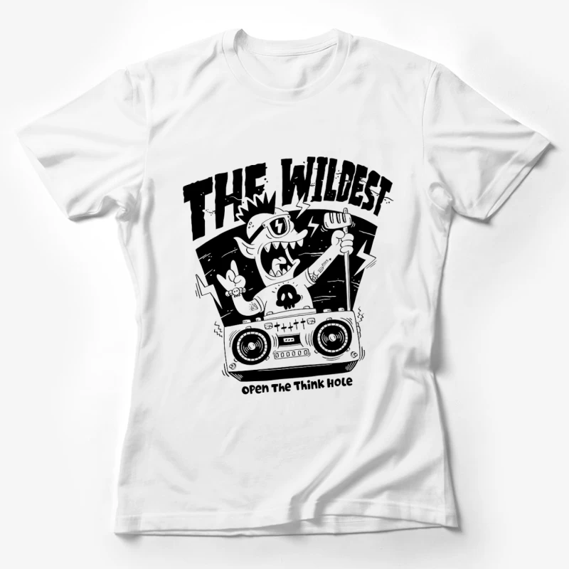 Der Wilde Musik-Rebell Damen T-Shirt