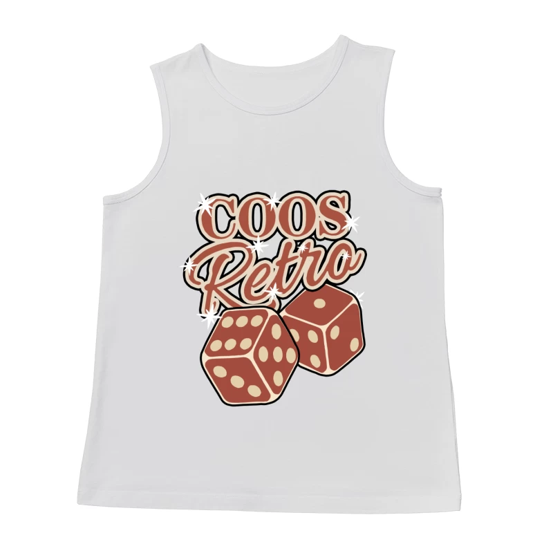 Retro Glückswürfel Design Herren Tanktops