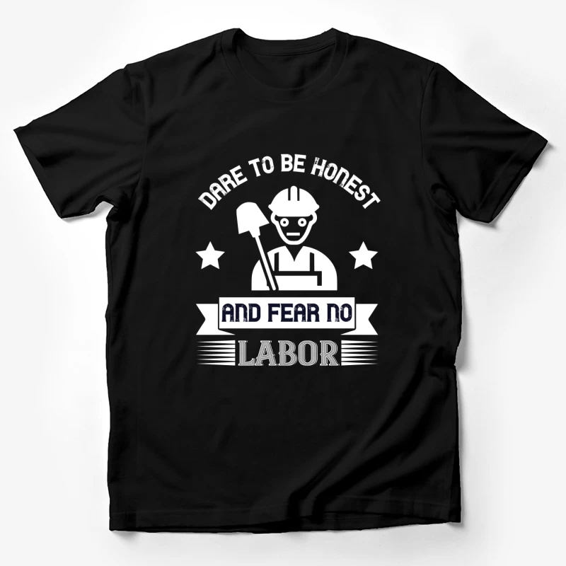 Travailleur honnête avec pelle Homme T-Shirt