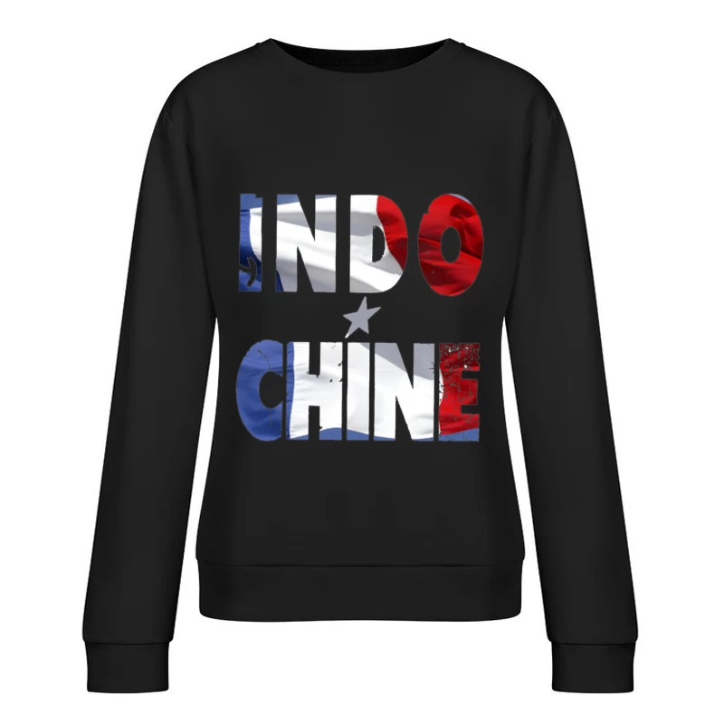 Indochine logo 2 Female Pullover Sweatshirt