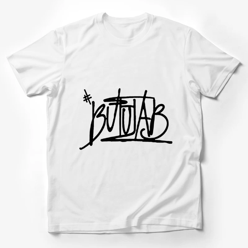 Graffiti-Stil Schriftzug Herren T-Shirt