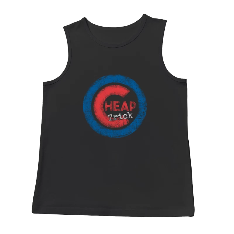 Cheap Trick Vintage Logo Male Tank Top